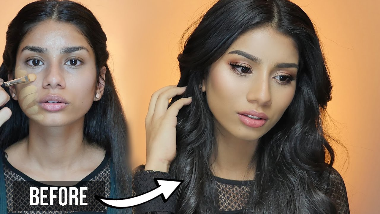 How to look Super Gorgeous! with less makeup