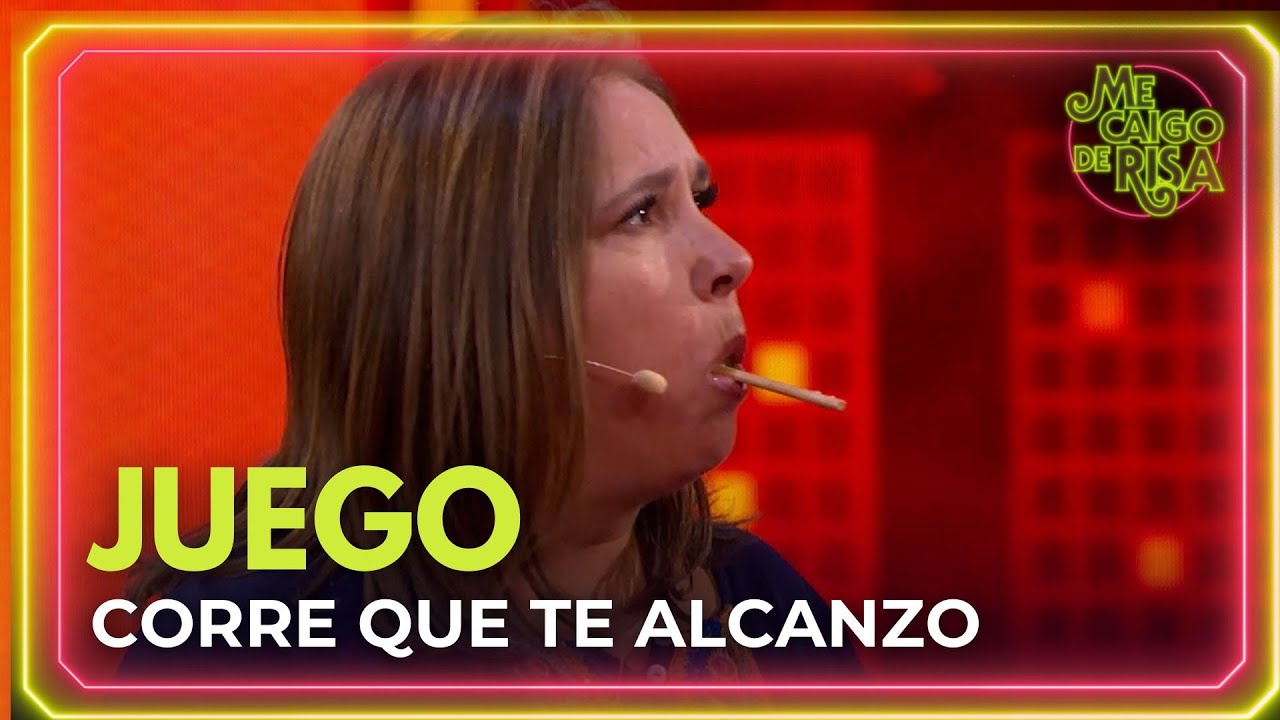 Gaby Rivero sufre los estragos de la paleta congelada en 'Corre que te alcanzo' | Me caigo de risa