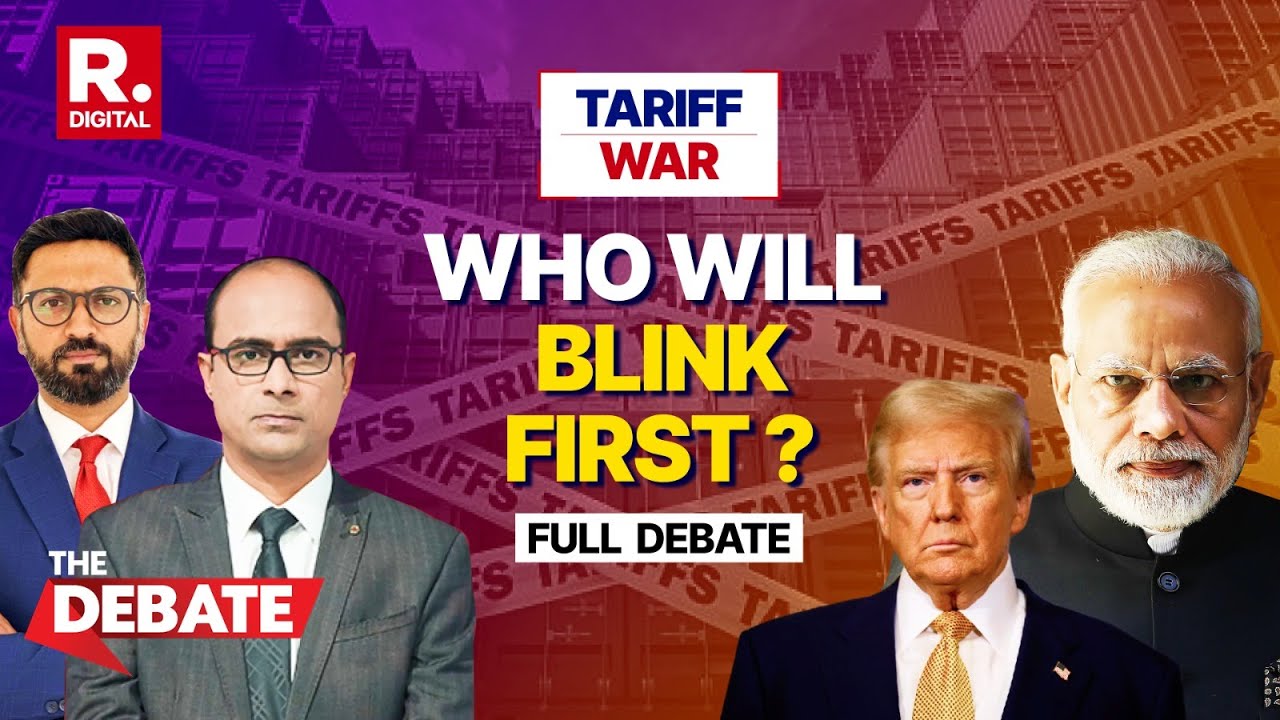 The Debate: Trump’s Desperation Overflows As India Stands To American Tariffs