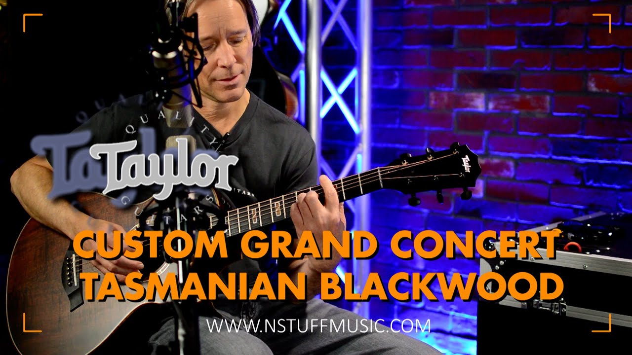 Taylor Custom Grand Concert Tasmanian Blackwood