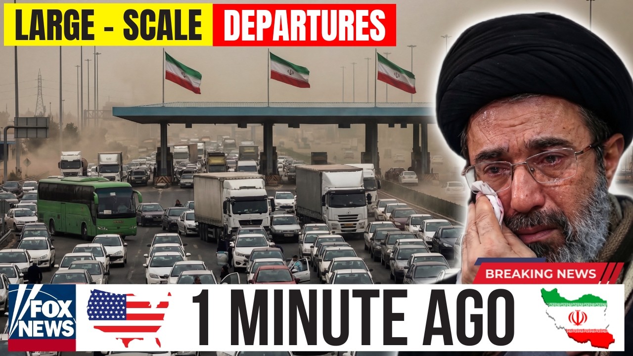 Tehran Under Pressure as Thousands Exit Iran and Turkey Prepares Border Shutdown Measures