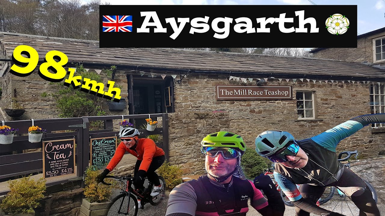 Cycling to the Mill Race Teashop in Aysgarth - I'm a cyclist and I live in the Pennines