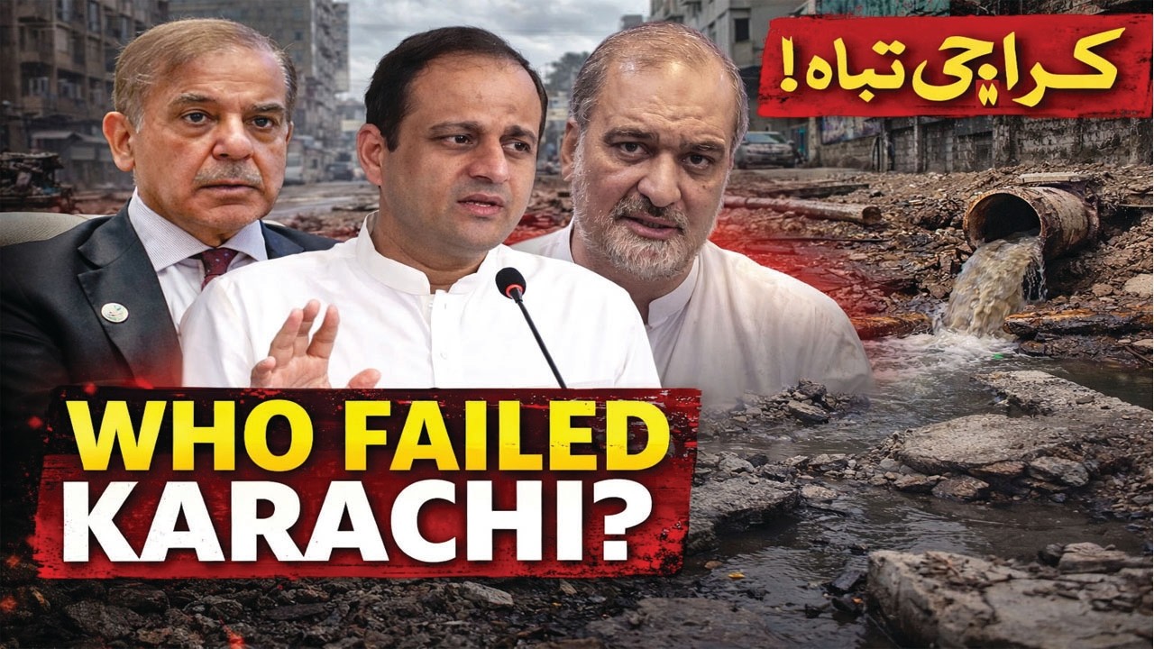 Karachi in Crisis | Blame Game Continues Mayor Karachi Slams Federal Govt & Jamaat-e-Islami