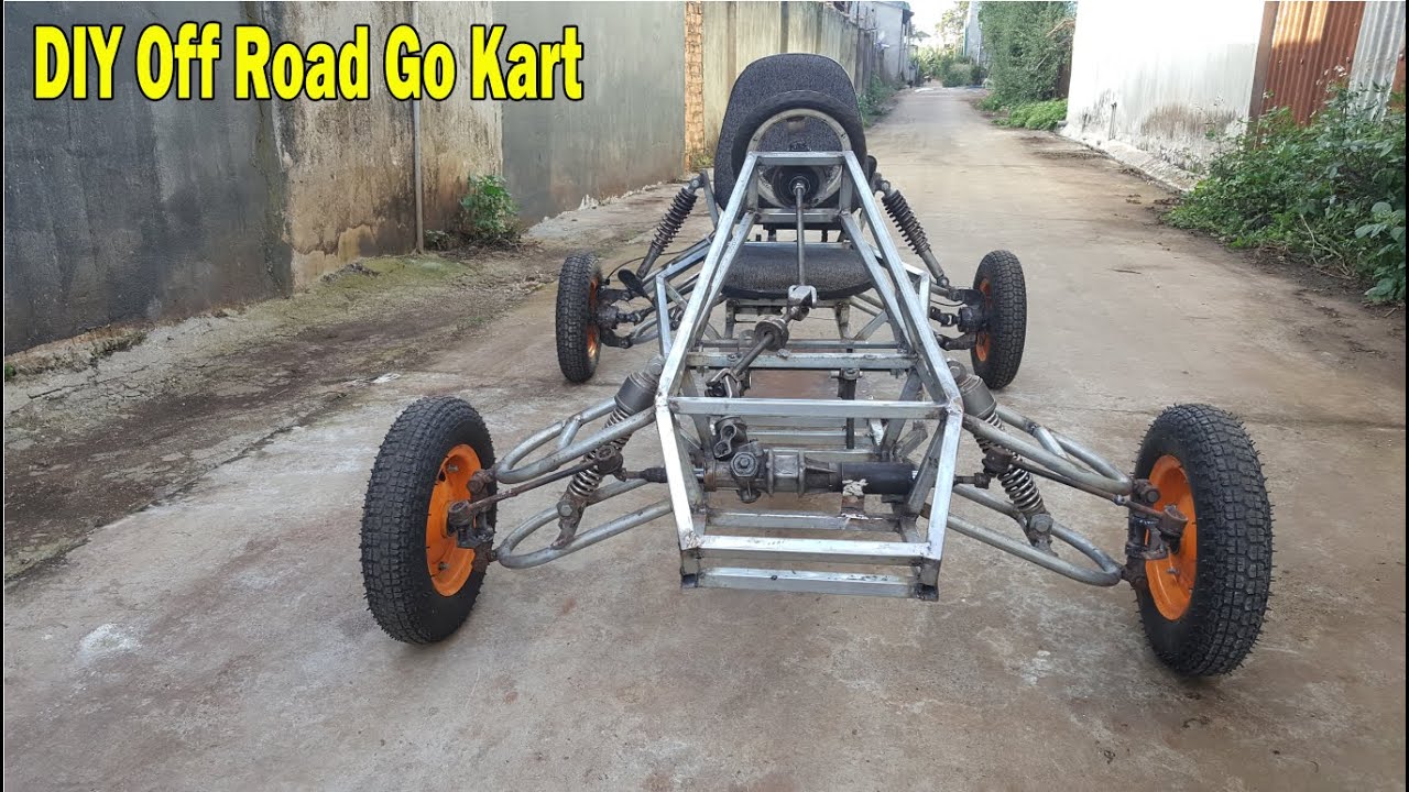 Build a Off Road Go Kart at home - DIY Car - Tutorial (Part2)