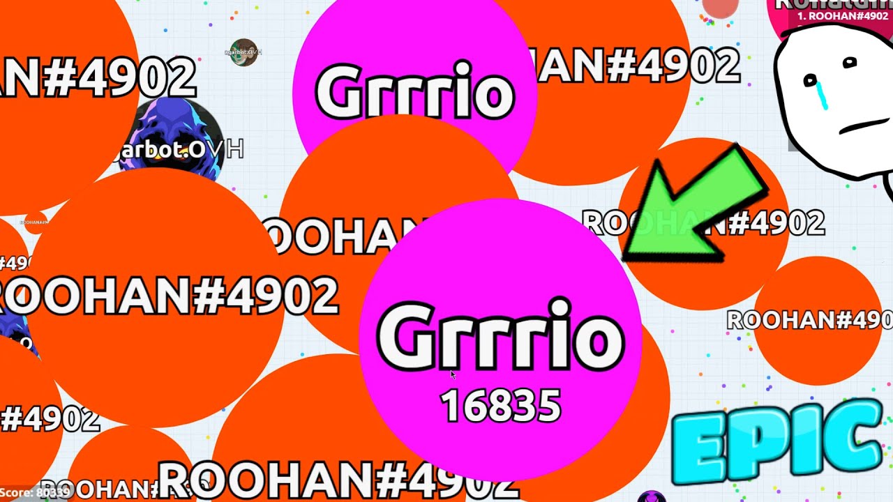 Agar.io - PRO SOLO VS TEAMS! EPIC BATTLES 🐐🏆 (Agario Solo Moments)