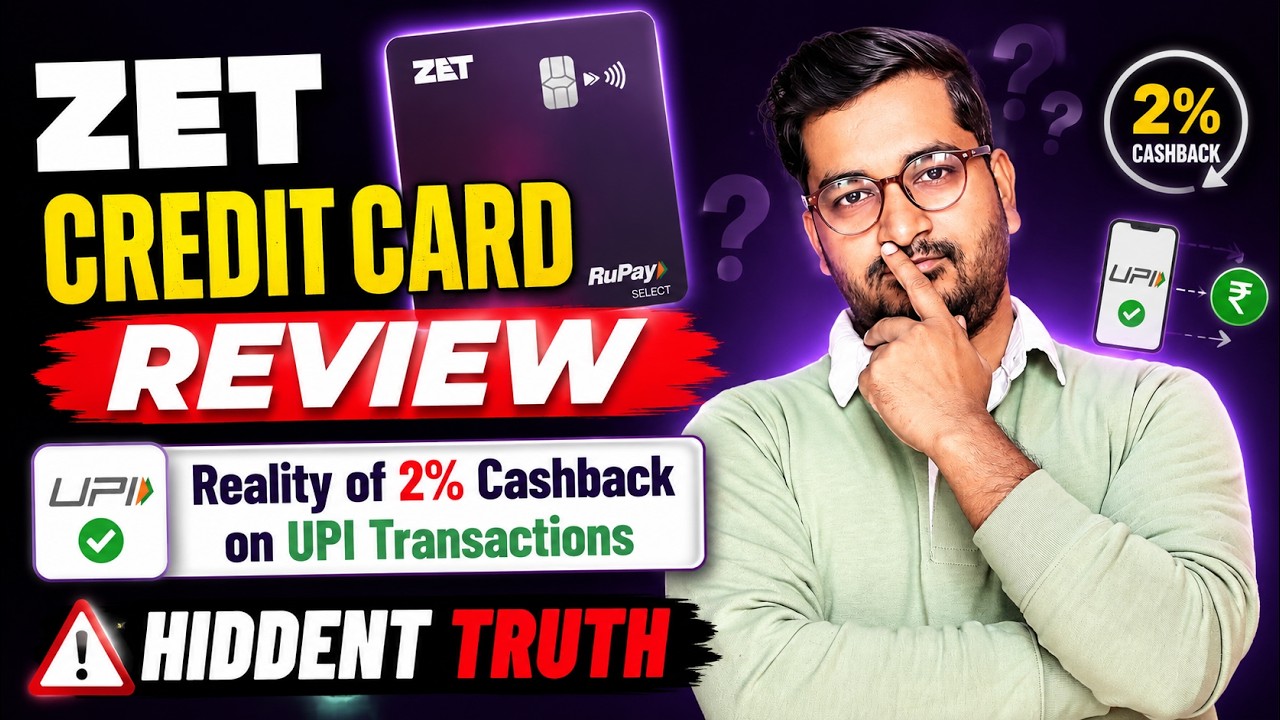 ZET Credit Card Review | Reality of 2% Cashback on UPI Transactions & 5% Cashback on Amazon