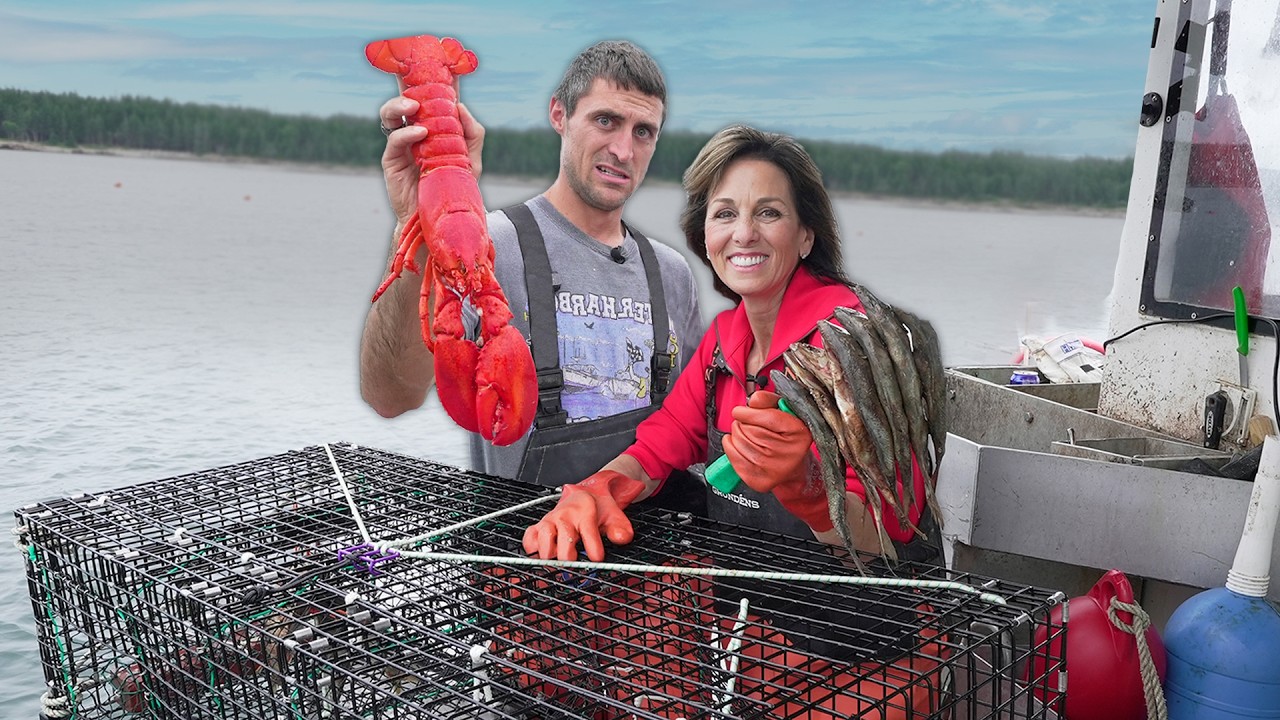 CBS challenged me to a Lobster Catch and Cook