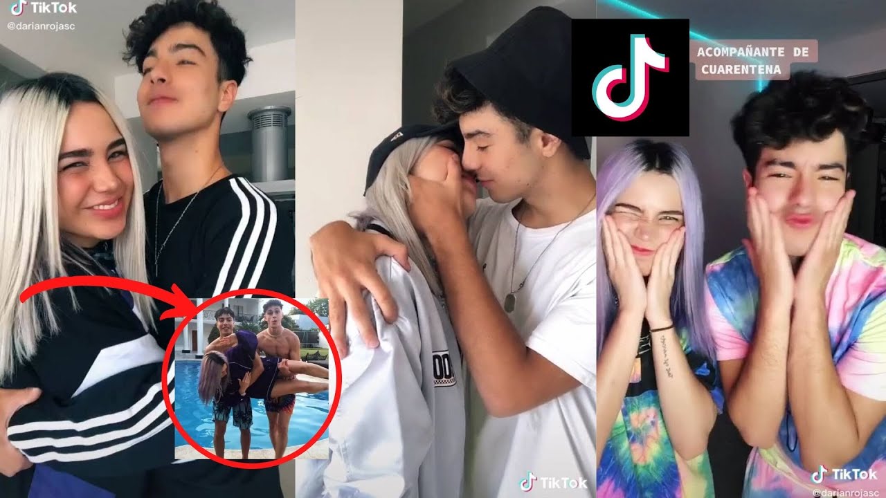 Nuevos TIK TOK de DARIAN ROJAS muy CARIÑOSA con NAIM DARRECHI 😍💖(PARTE 2)