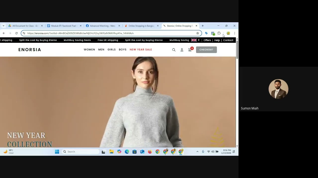 Class 11: Facebook Event Tracking | FB Pixel setup, ViewContent, AddToCart, Checkout Tracking