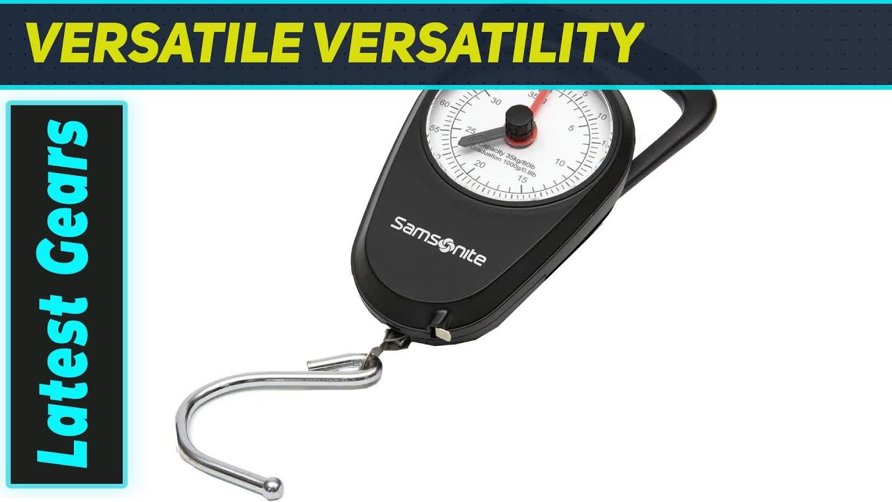 Samsonite Manual Scale &ndash; Best Lightweight Luggage Scale