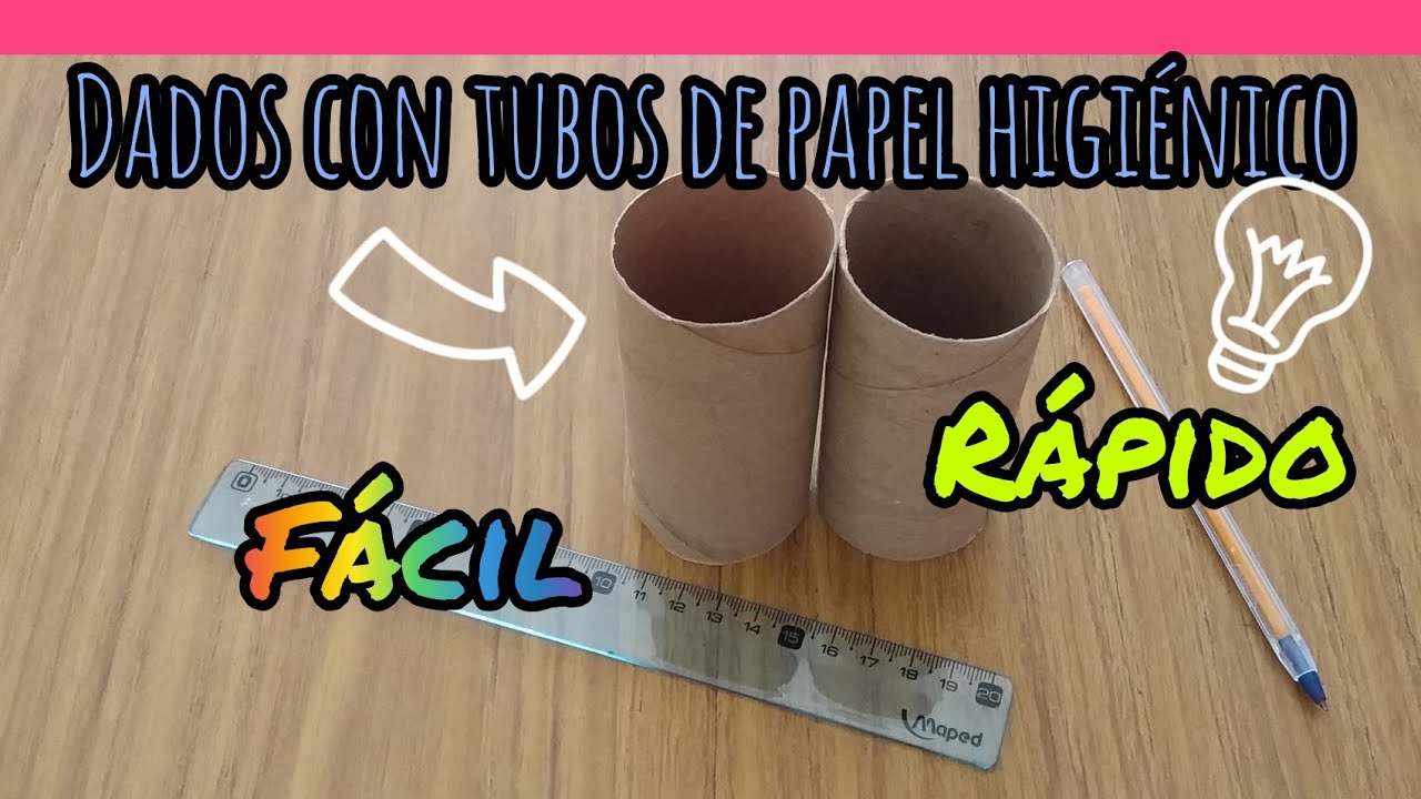 como hacer un DADO de cartón 🎲