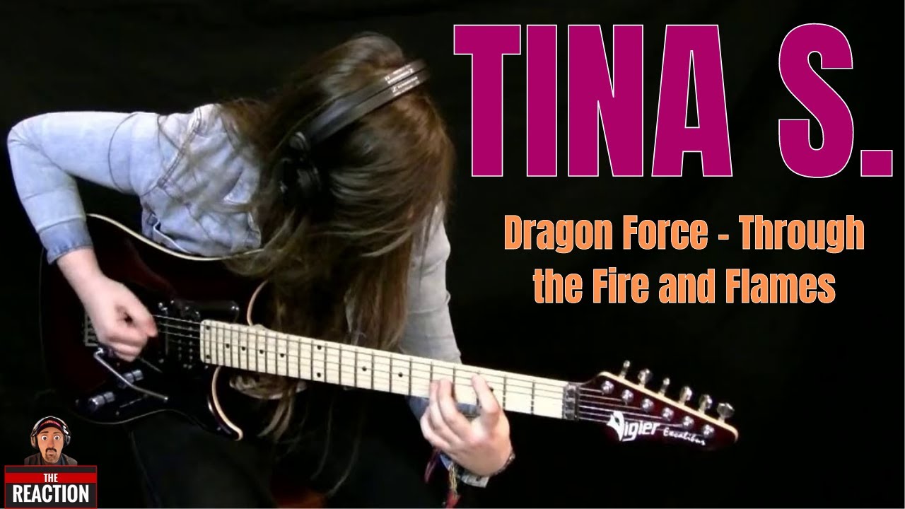 Squirrel Reacts to Dragon Force - Through the Fire and Flames - Tina S Cover | Music Reaction