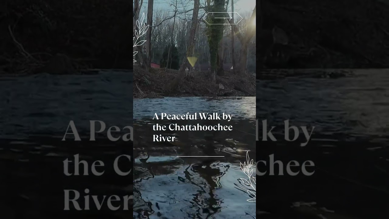 Relaxing POV River Walk | Gentle Water Sounds ASMR 🌿 