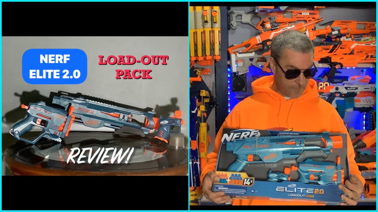 NERF Elite 2.0 Technician, Quadfire, and Ace Quick Review!  