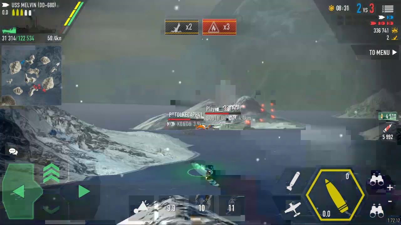 [Battle Of Warships] Uss Melvin and an impossible mission !