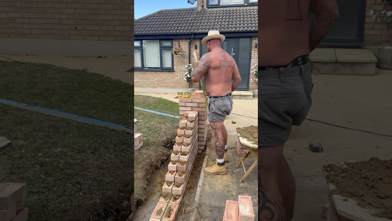 Work Hard Or Starve 🧱 #bricklaying #anotherbrickinthewall #london