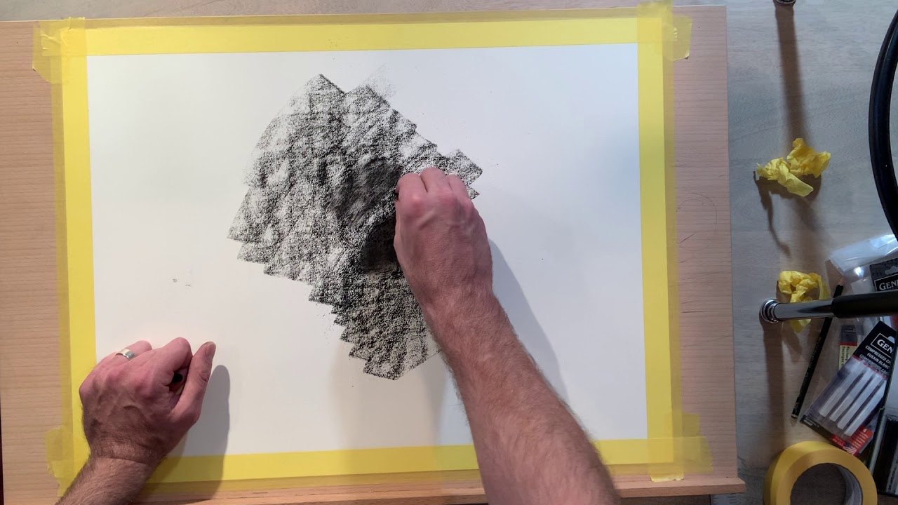 Compressed Charcoal, Ground