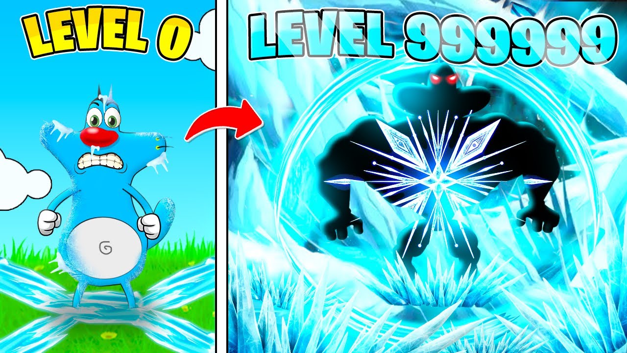 Roblox Oggy Become Ice Emperor In Elemental Tycoon With Jack