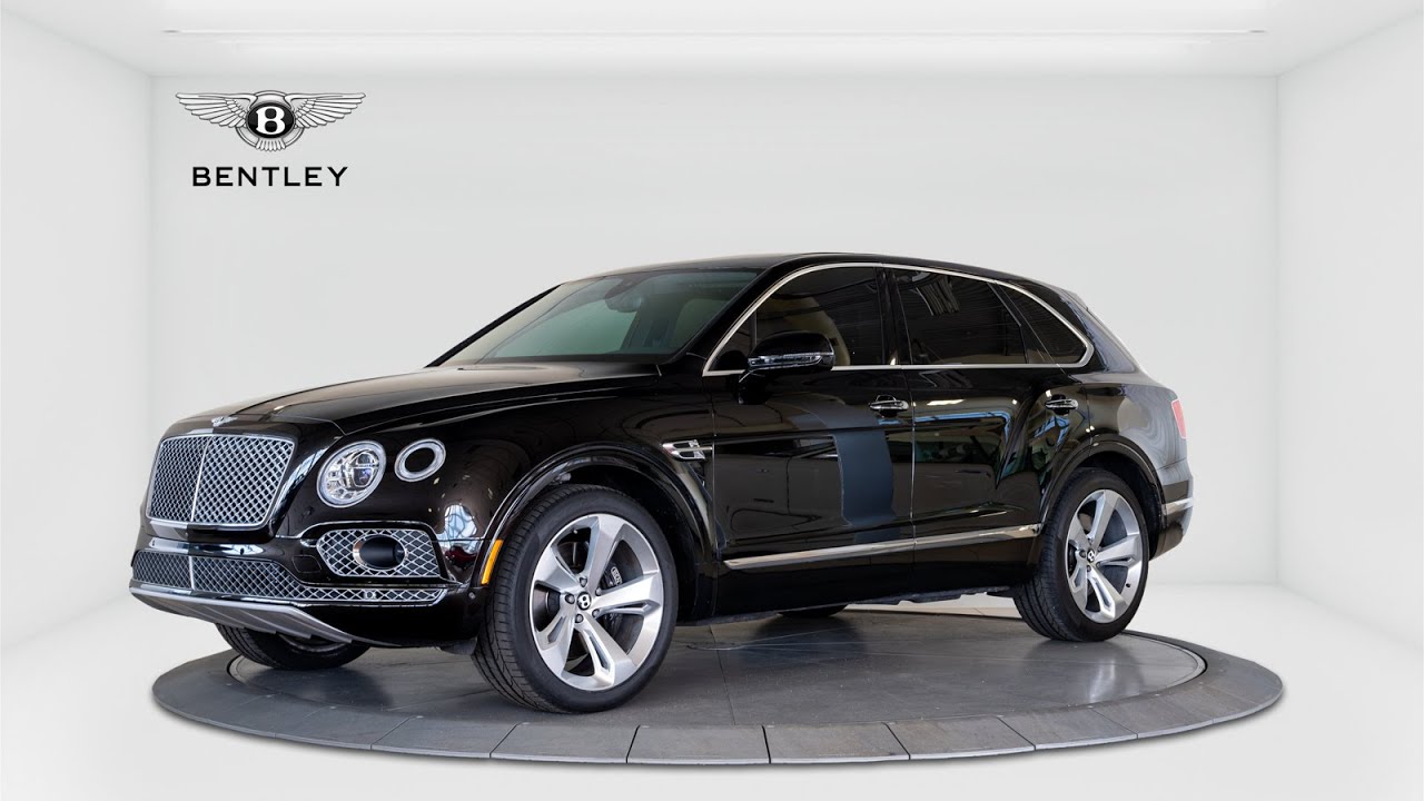 2018 Bentley Bentayga Onyx Edition