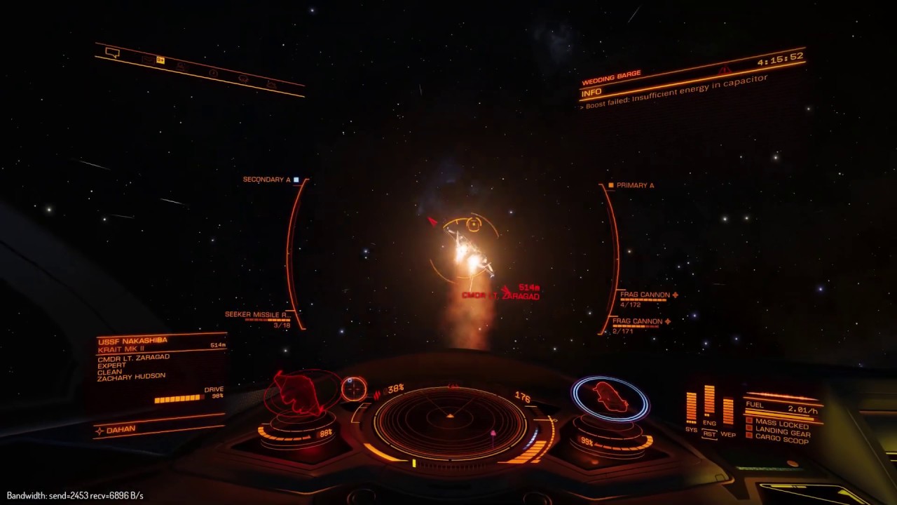 PvP Orca Piracy. Wedding Barge Seeking Void Opals for the Happy Couple (Elite Dangerous)