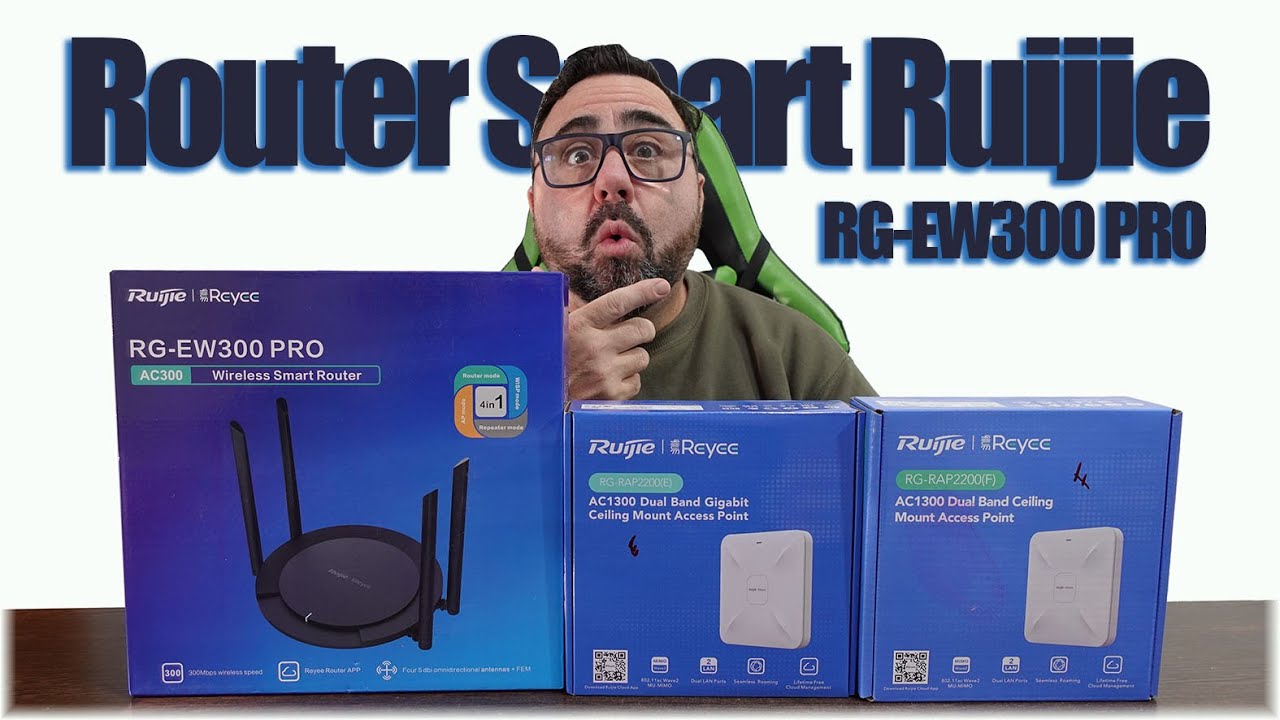 Marca Lider - Ruijie Smart Router RG-EW300 Pro