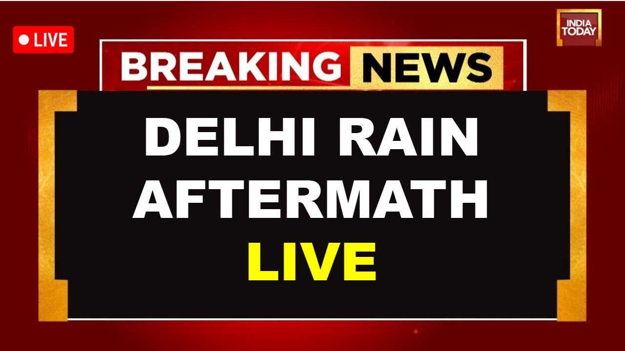 LIVE: Delhi-NCR Rain Aftermath News | Heavy Rain, Hailstorms In Delhi-NCR | NCR Weather Report #news