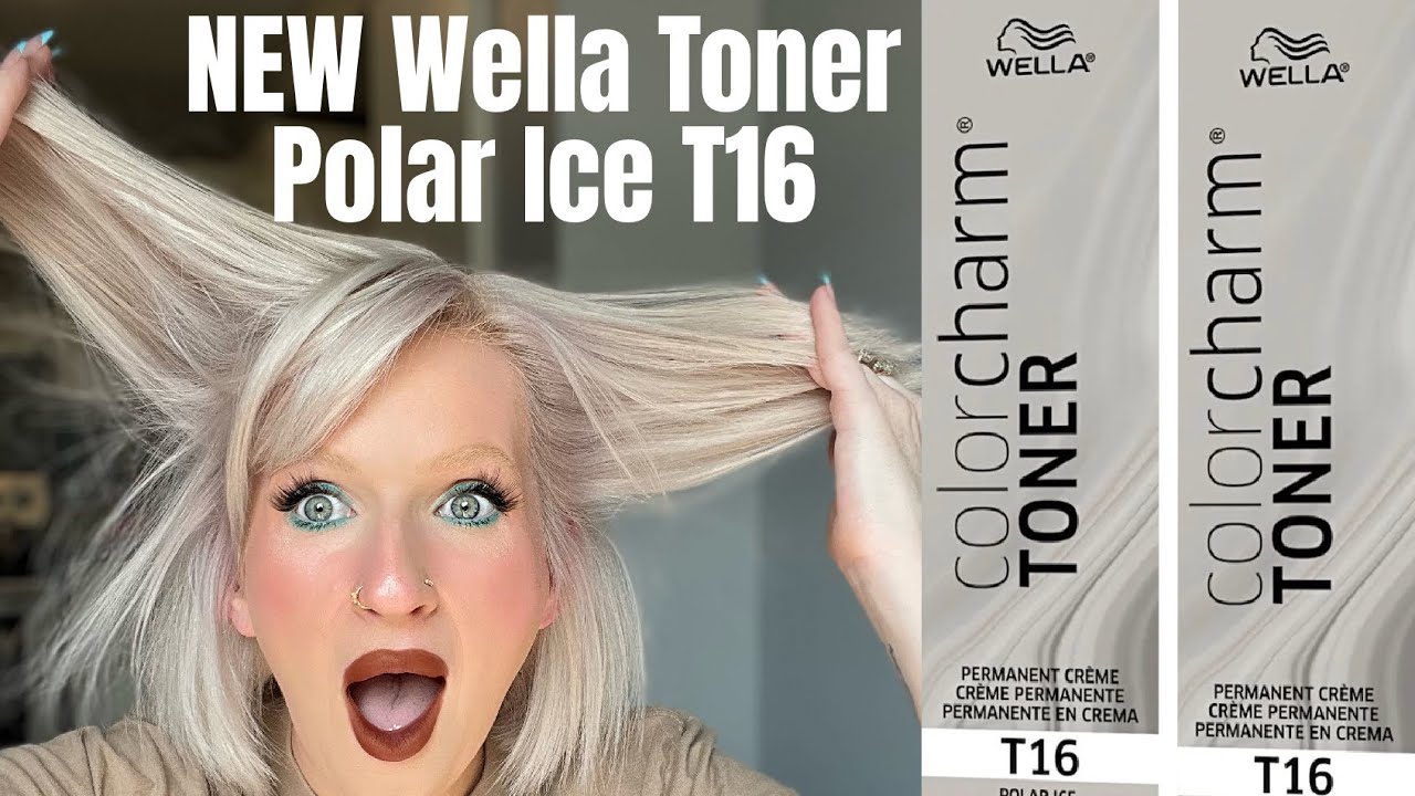 НОВЫЙ тоник Wella T16 Polar Ice