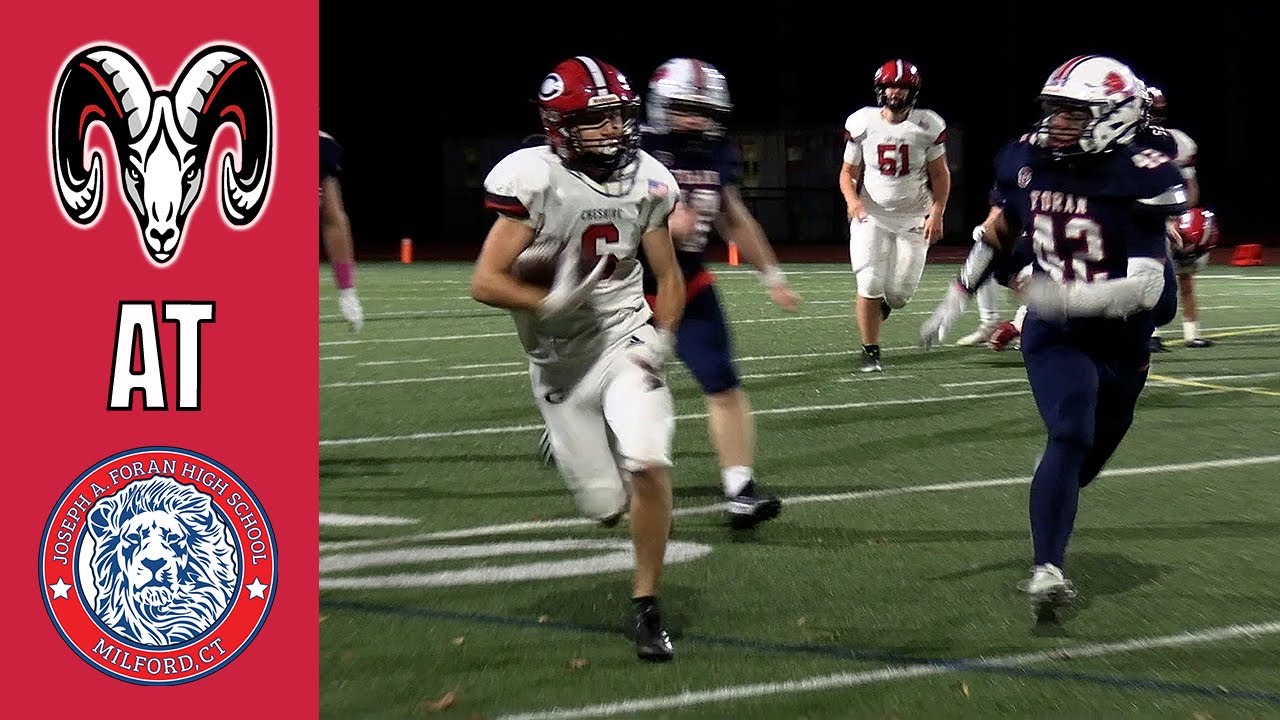 Cheshire at Foran | Varsity Football Highlights 2024