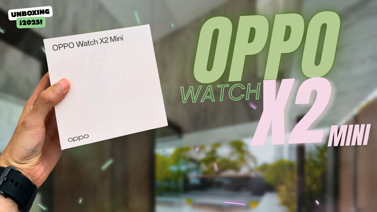 Oppo Watch X2 Mini en 2025 ⌚ | Unboxing Completo y Opiniones ¿Vale la Pena?
