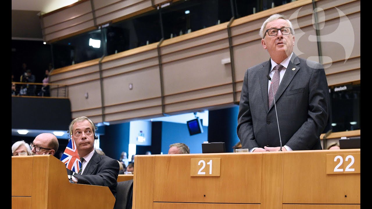 Jean-Claude Juncker to Nigel Farage: 'Why are you here?'