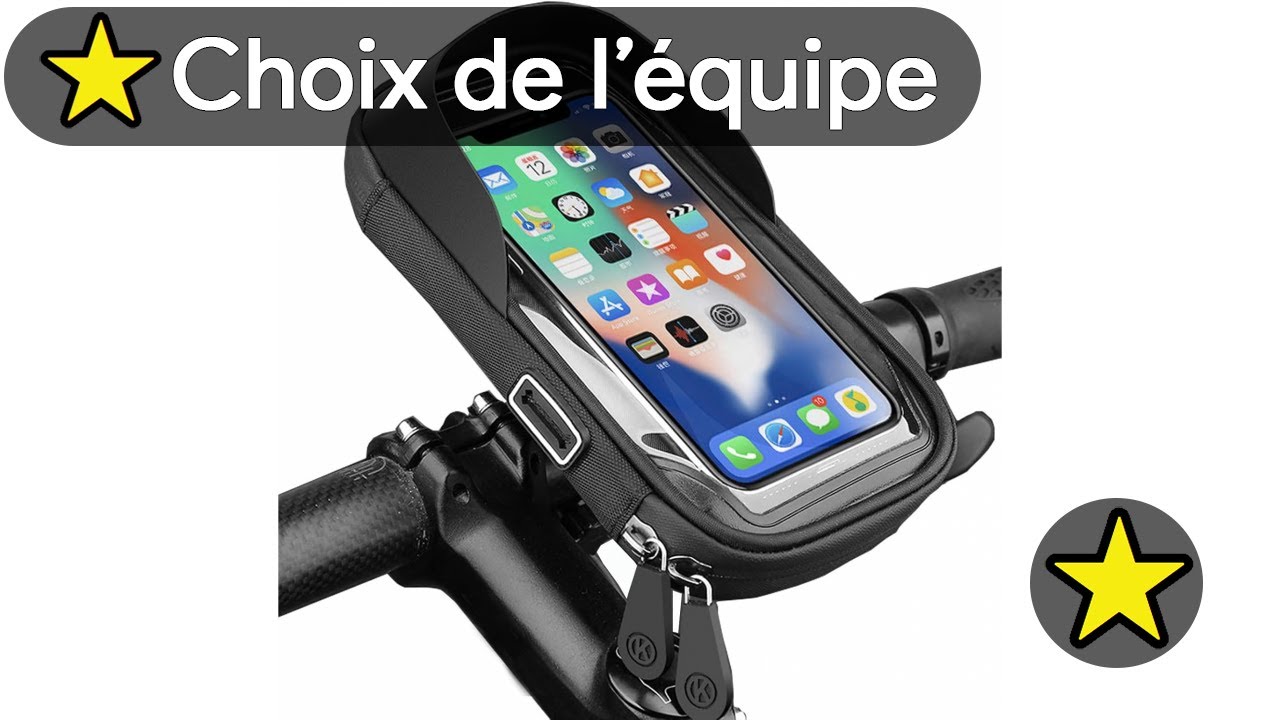 🏆 TOP 3 SUPPORT SMARTPHONE VELO ETANCHE 2025 📱