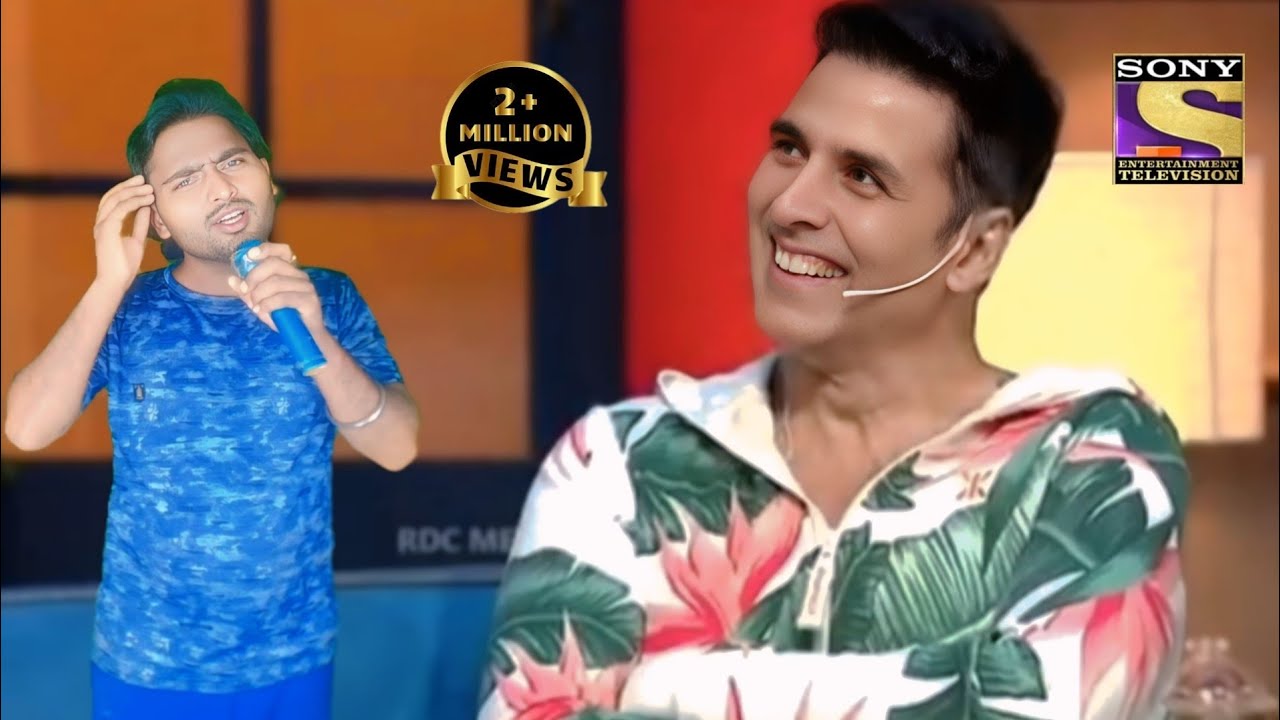Indian idol में ये लड़का ऐसा comedy किया कि Akshay sir को हंसा हंसा पागल कर दिया best performance 