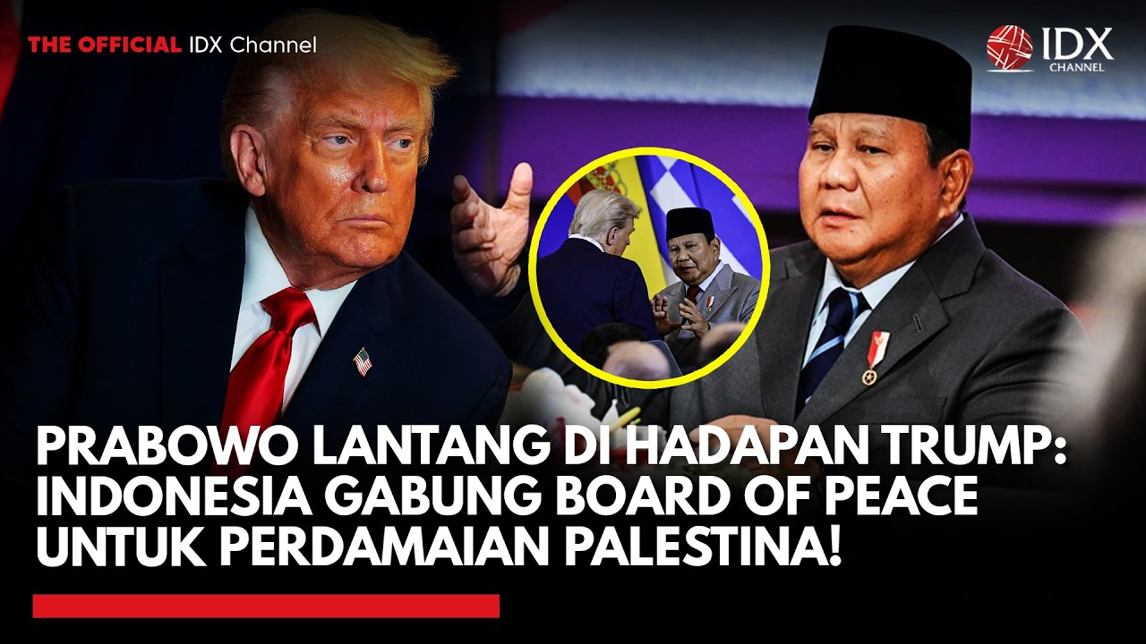 Prabowo Lantang di Hadapan Trump: Indonesia Gabung Board of Peace untuk Perdamaian Palestina!
