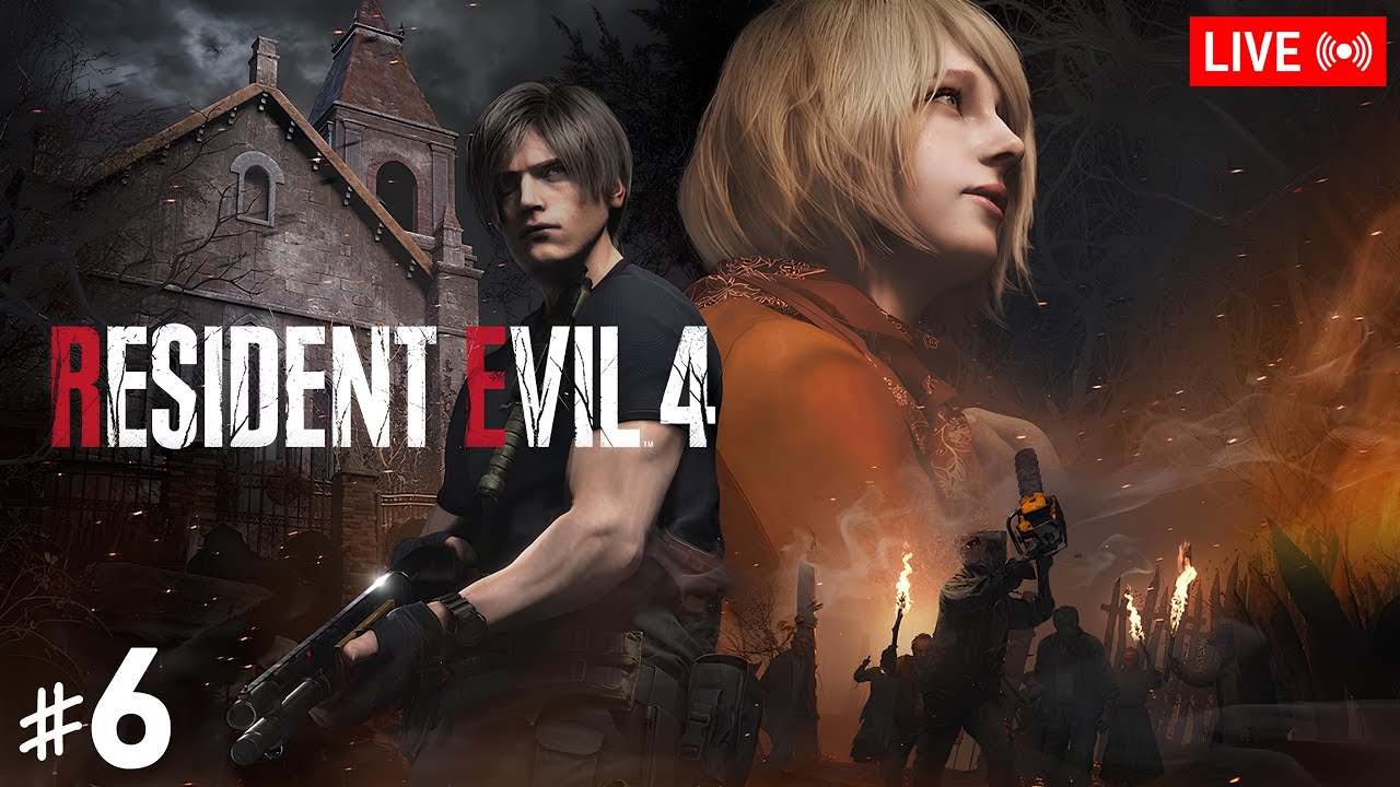 RESIDENT EVIL 4 REMAKE - #6: PRIMEIRA VEZ NESTE JOGO [MARATONA]