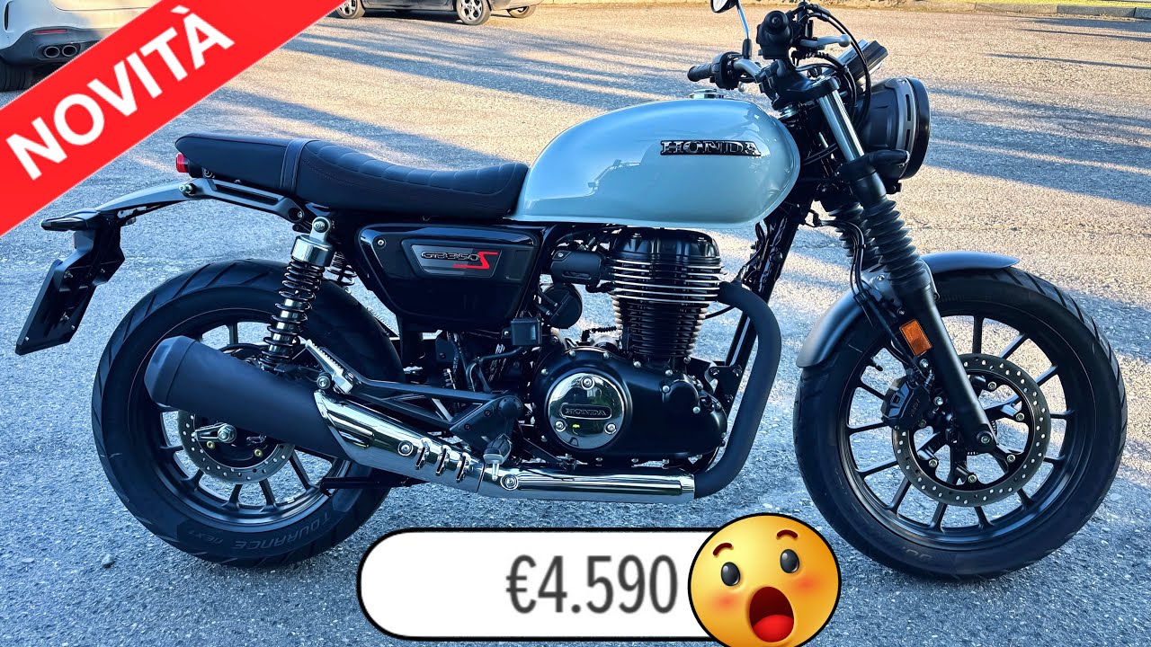Nuova HONDA GB 350S 2025 dal vivo per voi !