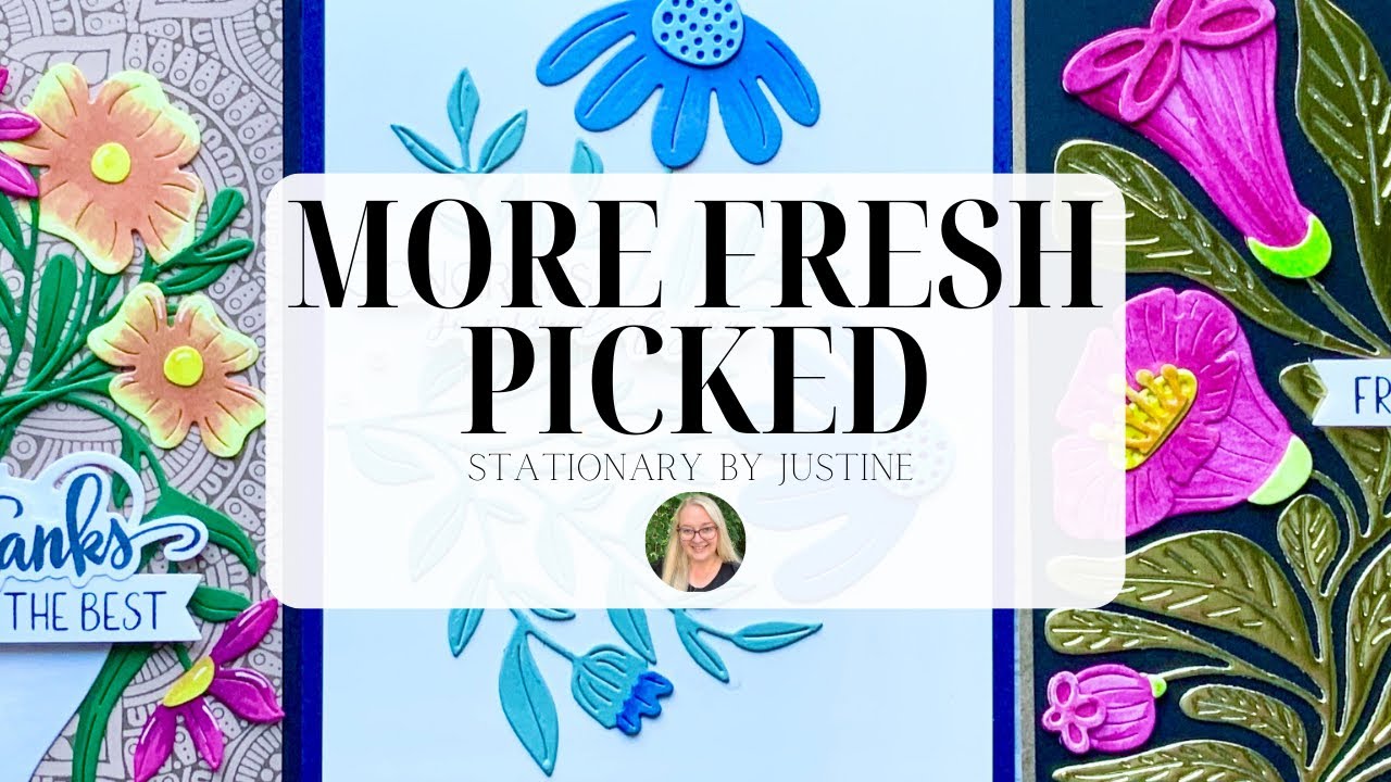 More Fresh Picked - Discover the Magic of Watercolor Die Cut Pieces