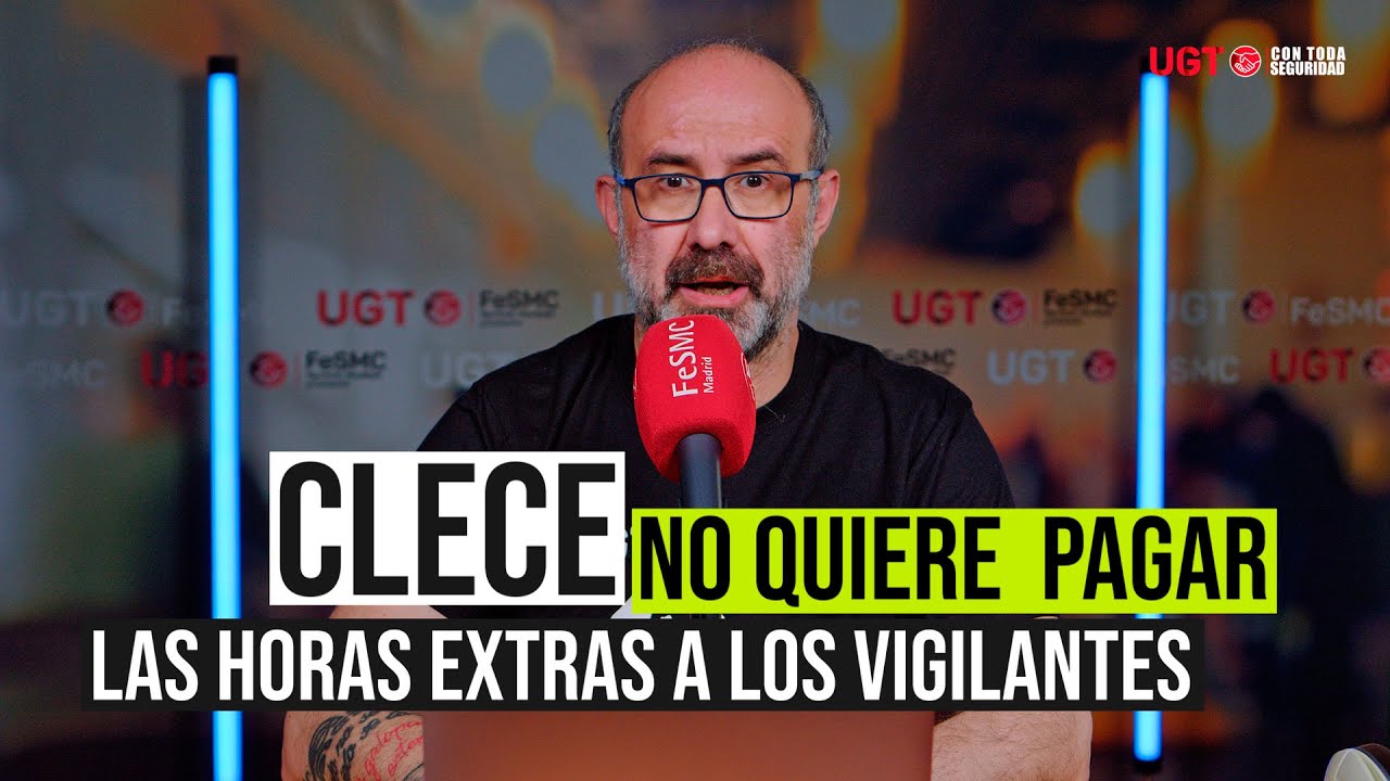 CLECE SEGURIDAD TRAPICHEA CON EL CUADRANTE ANUAL PARA NO PAGAR LAS HORAS EXTRAS