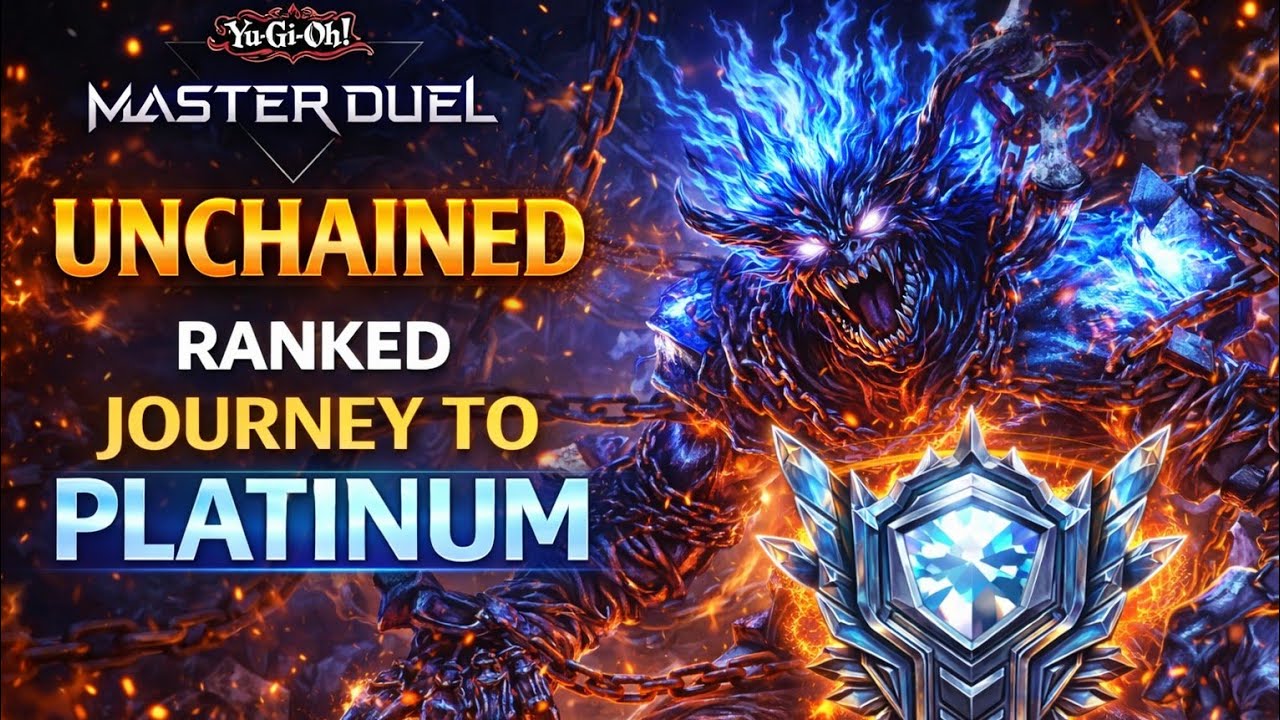 Yu-Gi-Oh! Masters Duel gameplay  (unchained deck)