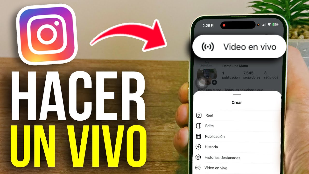 Como HACER un VIVO en Instagram (NUEVO METODO 2026!) - Paso a Paso