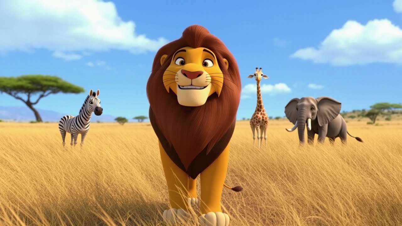 Oroszl&aacute;n dal 🦁 | Vid&aacute;m gyerekdalok