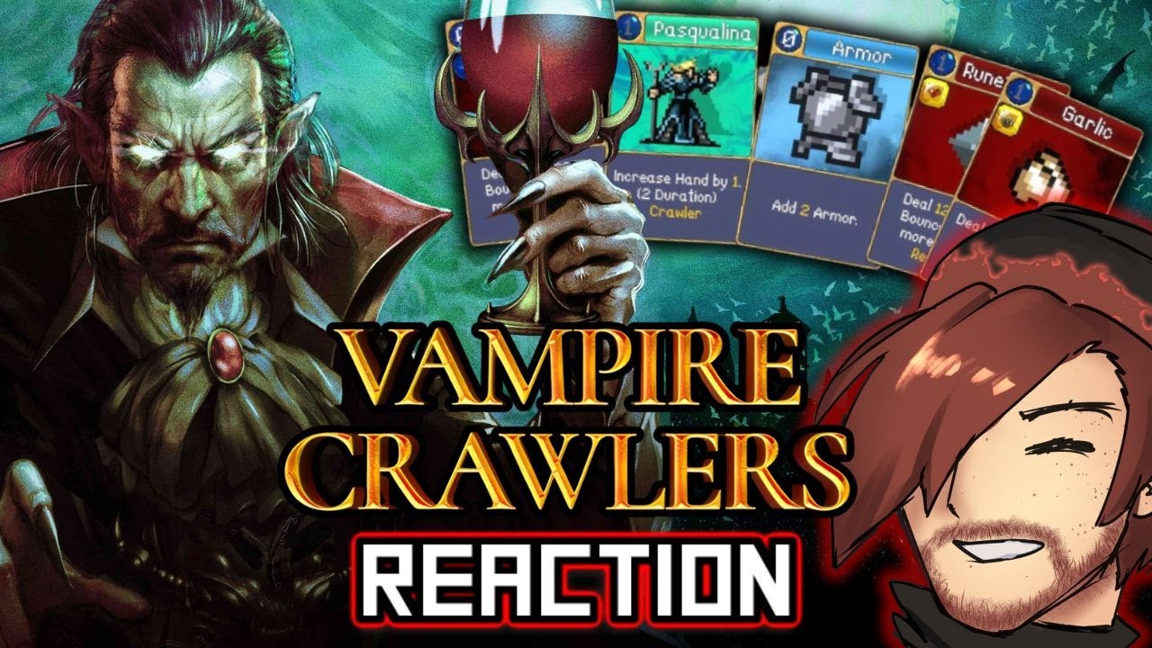 Krimson KB Reacts - Vampire Crawlers Reveal Trailer