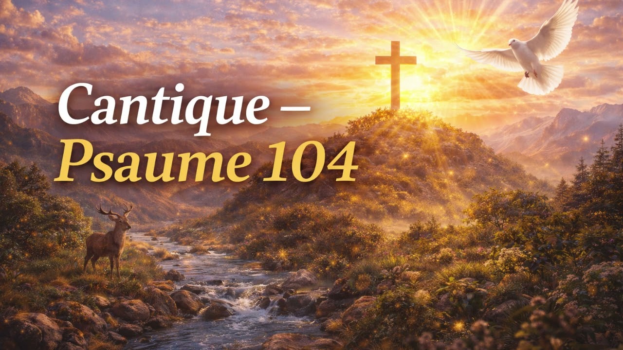 Cantique Psaume 104 - Louange Chrétienne - Adoration -  Cantique biblique