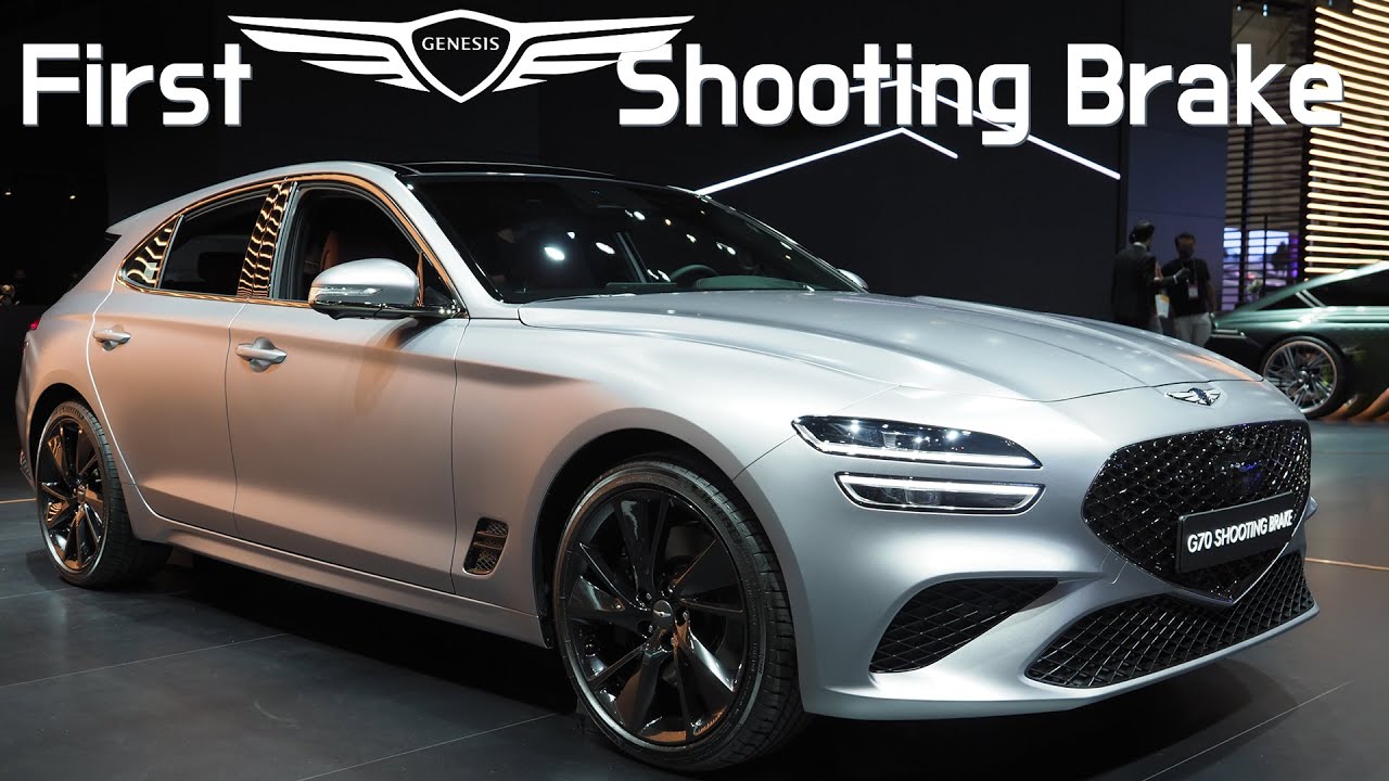 Genesis G70 Shooting Brake 2023 года — обзор экстерьера и интерьера