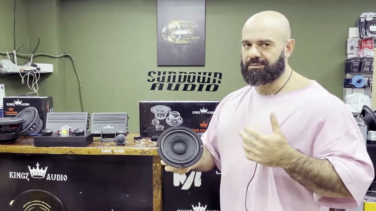 Бюджетный Автозвук Kingz Audio: Сабвуфер TSR-65M + Усилитель TSR-100.2