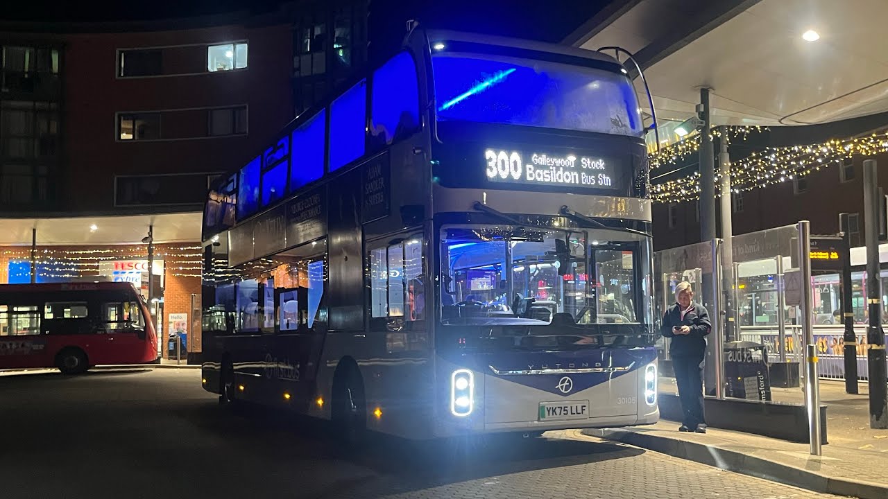 Rapid New Electric | Episode 2 | First Essex Yutong U11DD⚡️30105 YK75 LLF. 