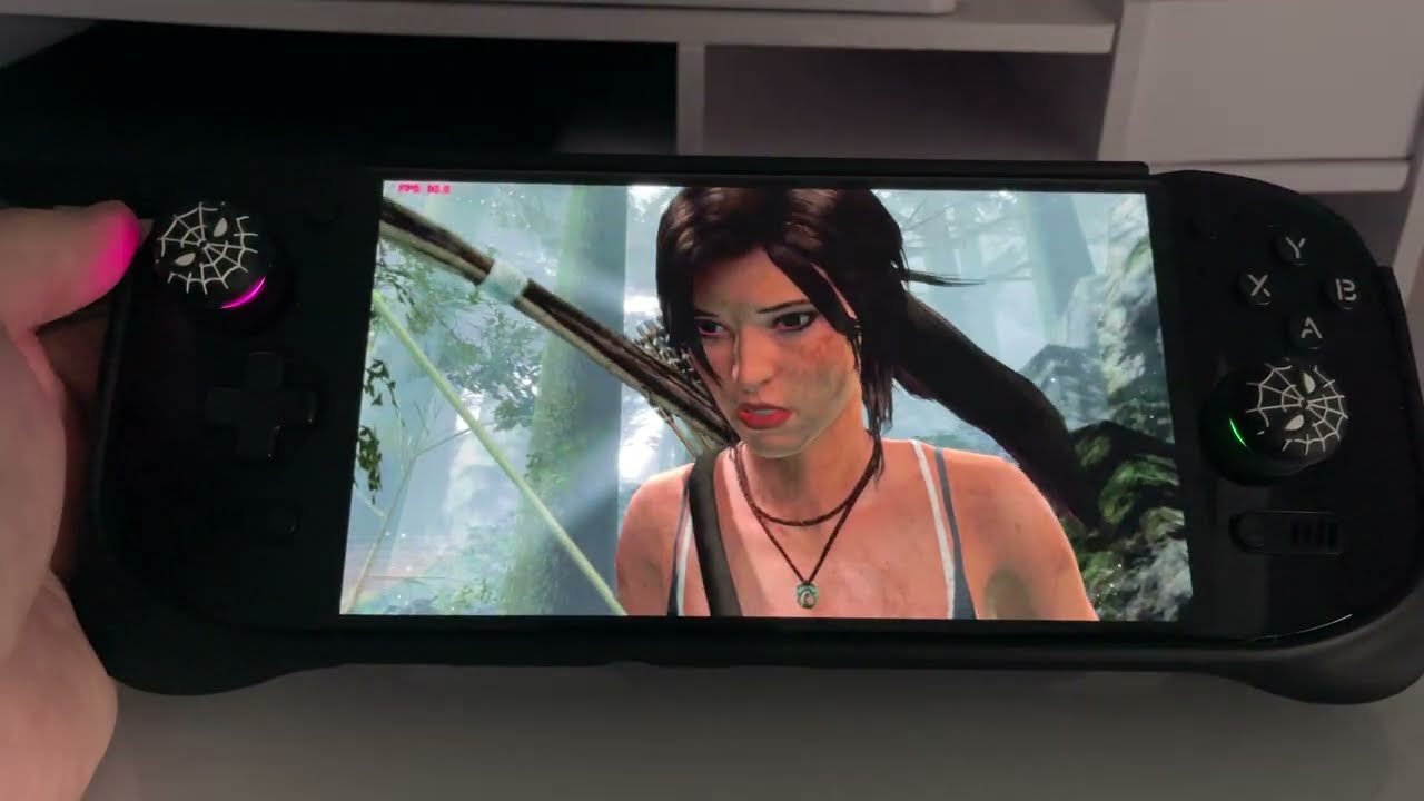 Tomb Raider Switch gameplay Ayn Odin 2 Portal Max Eden 