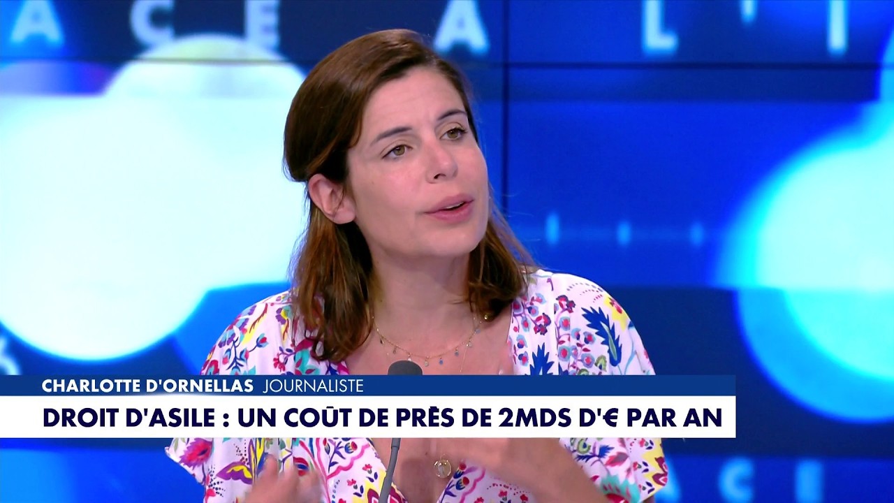 Charlotte d'Ornellas : &laquo;Le droit d'asile est une voie d'immigration nouvelle, et co&ucirc;teuse&raquo;
