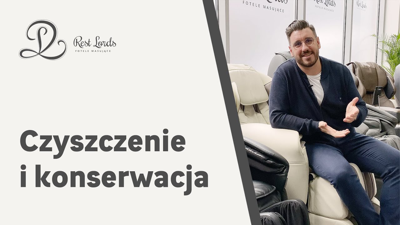 Czyszczenie i konserwacja foteli masujących - vlog #18