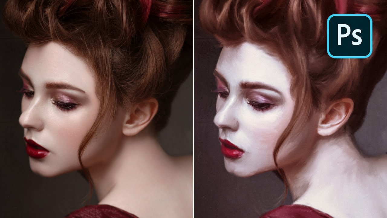 Learn Photoshop OVERPAINT With Me – Oil Effect