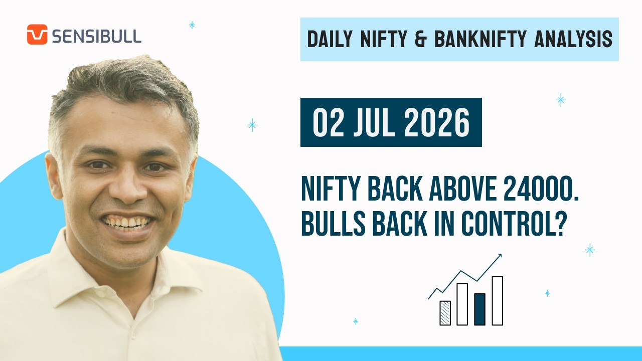 NIFTY & BANK NIFTY Analysis for Tomorrow | Stock Market Outlook | 02 July 2026, Thursday